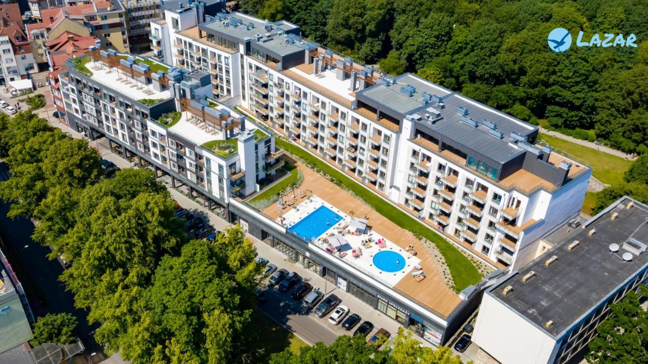 Lazar Apartamenty Nadmorskie Tarasy Kołobrzeg Exterior foto